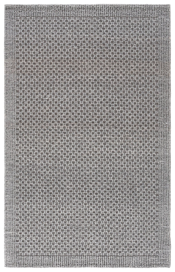 Safavieh Natura Hand-Woven Grey Area Rug — Low-Profile Wool Blend, Minimalist Solid Design, Durable Elegance 9'-0" x 12'-0" NAT136F-9