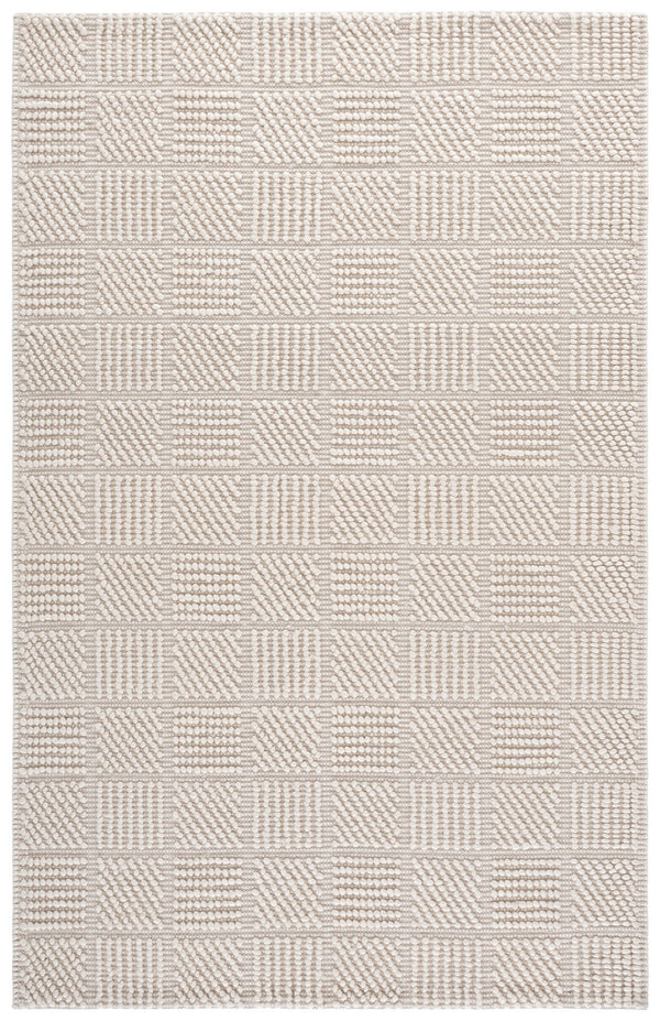 Safavieh Natura Hand-Woven Ivory Runner Rug — Scandinavian Minimalist Hallway Accent, Soft Wool Blend Comfort 2'-3" x 8'-0" NAT137A-28