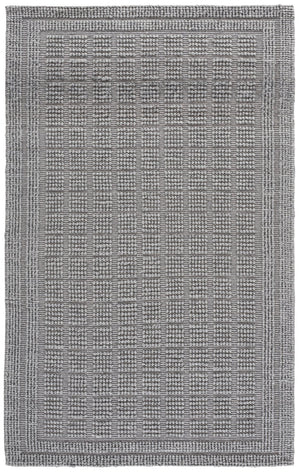 Safavieh Natura Hand-Woven Grey Runner — Slim Low-Profile Scandinavian Rug, Wool Blend Durable Hallway Accent 2'-3" x 8'-0" NAT138F-28