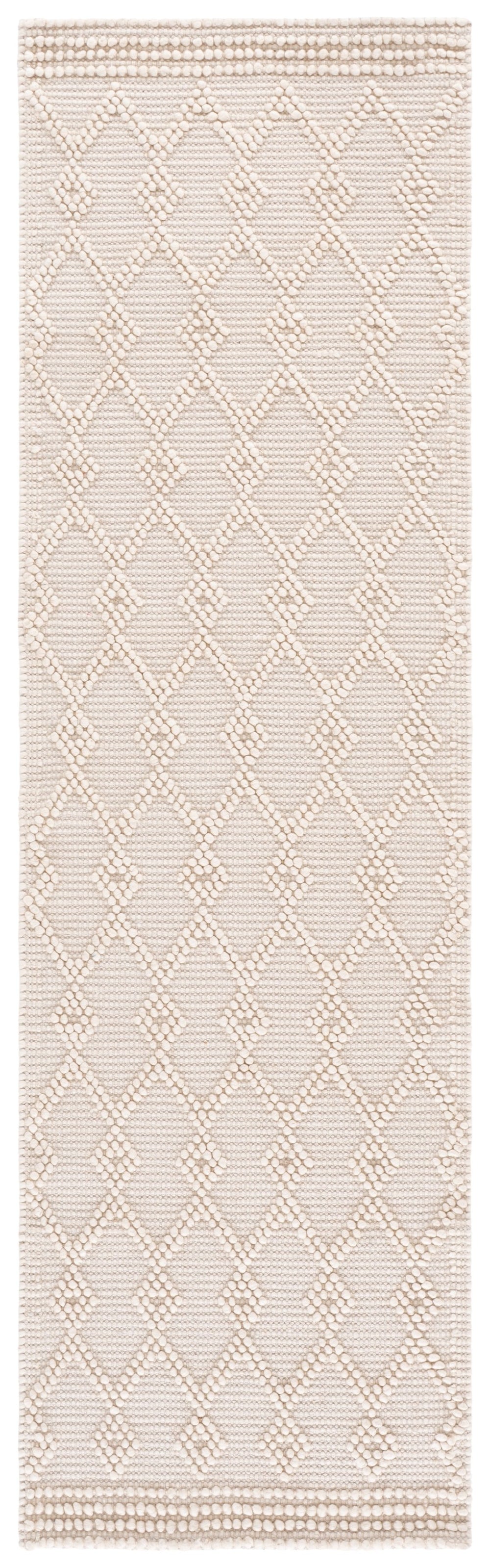 Safavieh Natura Hand-Woven Ivory Wool Blend Rug — Minimalist Square Design, Low Pile Durability & Cozy Warmth 6'-0" x 6'-0" NAT140A-6SQ