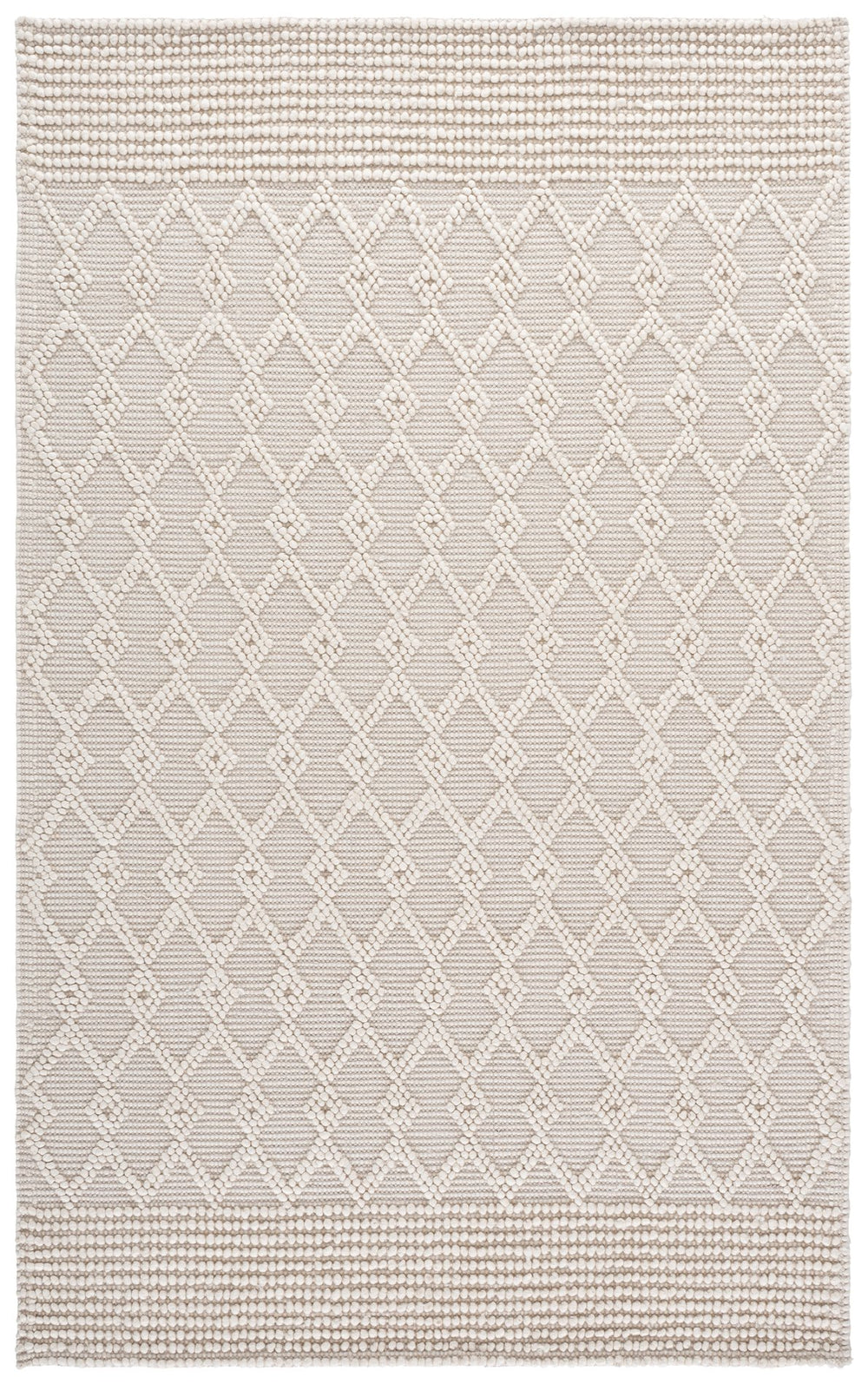 Safavieh Natura Hand-Woven Ivory Wool Blend Rug — Minimalist Square Design, Low Pile Durability & Cozy Warmth 6'-0" x 6'-0" NAT140A-6SQ