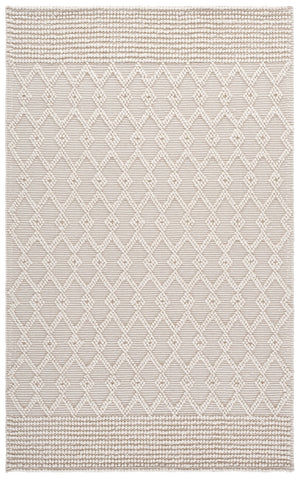 Safavieh Natura Hand-Woven Ivory Wool Blend Rug — Minimalist Square Design, Low Pile Durability & Cozy Warmth 6'-0" x 6'-0" NAT140A-6SQ