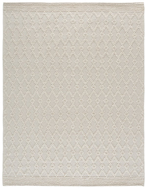 Safavieh Natura Hand-Woven Ivory Wool Blend Rug — Minimalist Square Design, Low Pile Durability & Cozy Warmth 6'-0" x 6'-0" NAT140A-6SQ