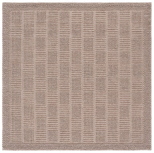Safavieh Natura Handwoven Beige Runner Rug — Scandinavian-Inspired Low-Profile Wool Blend For Hallways 2'-3" x 8'-0" NAT141B-28