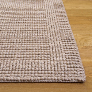 Safavieh Natura Hand-Woven Beige Runner Rug — Low-Profile Wool Blend For Hallways, Durable Textured Style 2'-3" x 8'-0" NAT142B-28