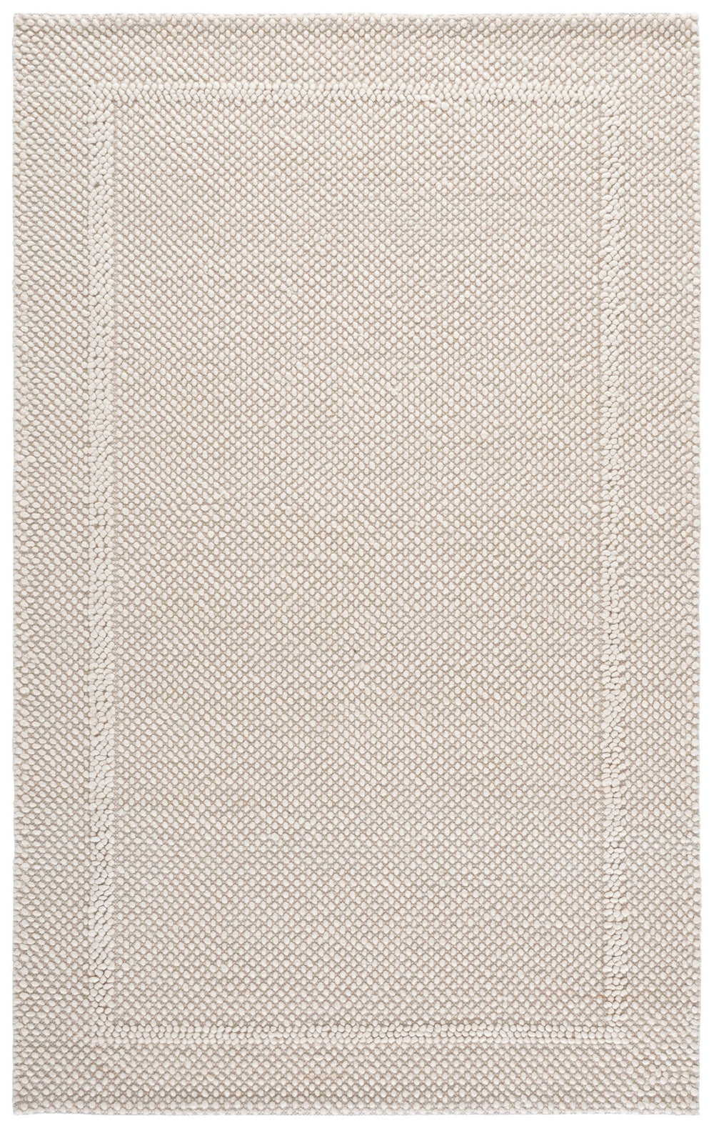Safavieh Natura Ivory Runner Rug — Hand-Woven Wool Blend Hallway Runner, Low-Profile Durable Scandinavian Design 2'-3" x 8'-0" NAT143A-28