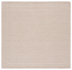 Safavieh Natura Ivory Hand-Woven Area Rug — Scandinavian Minimalist Wool Blend, Low-Profile Durability And Softness 4'-0" x 6'-0" NAT143A-4