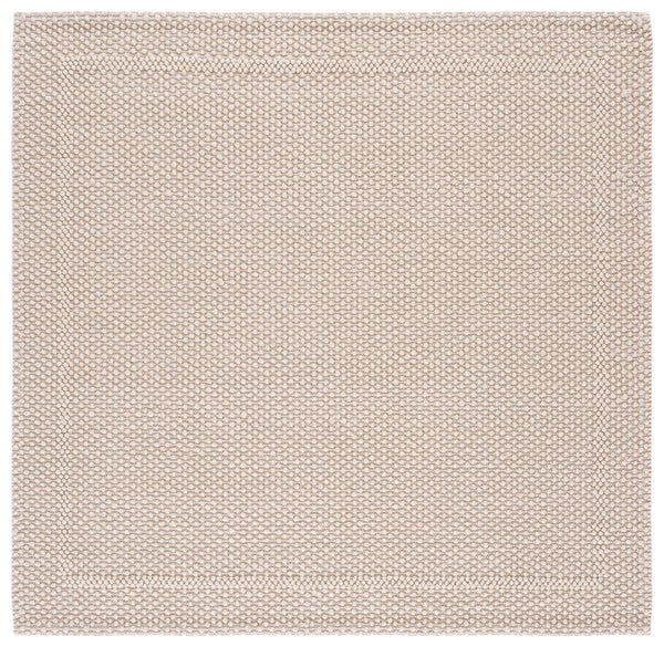 Safavieh Natura Ivory Hand-Woven Area Rug — Scandinavian Minimalist Wool Blend, Low-Profile Durability And Softness 4'-0" x 6'-0" NAT143A-4