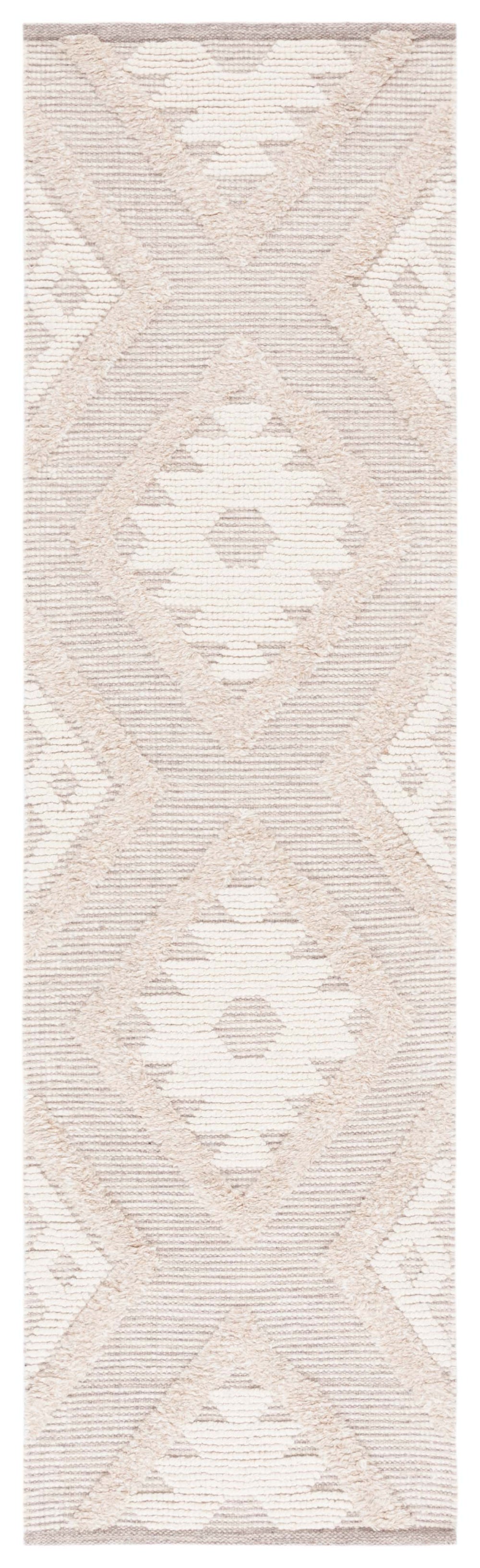 Safavieh Natura 203 Hand Woven Bohemian Rug Black / Ivory 8' x 10'