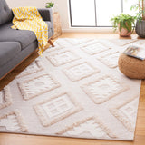 Safavieh Natura 203 NAT203 Hand Woven Bohemian Rug Beige / Light Grey NAT203B-5