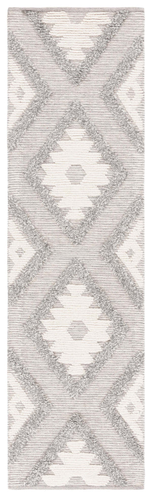 Safavieh Natura 203 Hand Woven Bohemian Rug Grey / Ivory 8' x 10'