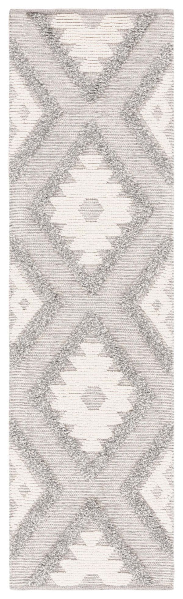 Safavieh Natura 203 Hand Woven Bohemian Rug Grey / Ivory 8' x 10'