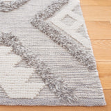 Safavieh Natura 203 NAT203 Hand Woven Bohemian Rug Grey / Ivory NAT203F-5