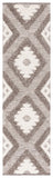 Safavieh Natura 203 Hand Woven Bohemian Rug Dark Grey / Ivory 8' x 10'