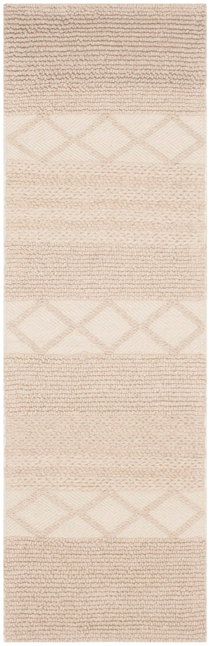 Safavieh Natura Hand Woven Wool And Cotton Rug - Minimalist Scandinavian Style For Elegant Home Spaces Beige 80% Wool And 20% Cotton Nat217a-210