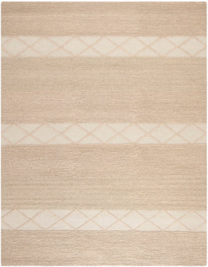 Safavieh Natura Hand Woven Wool And Cotton Rug - Minimalist Scandinavian Style For Elegant Home Spaces Beige 80% Wool And 20% Cotton Nat217a-210