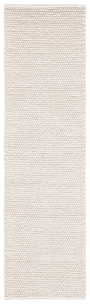 Safavieh Natura 220 Hand Woven Wool and Cotton Contemporary Rug Ivory NAT220A-4SQ