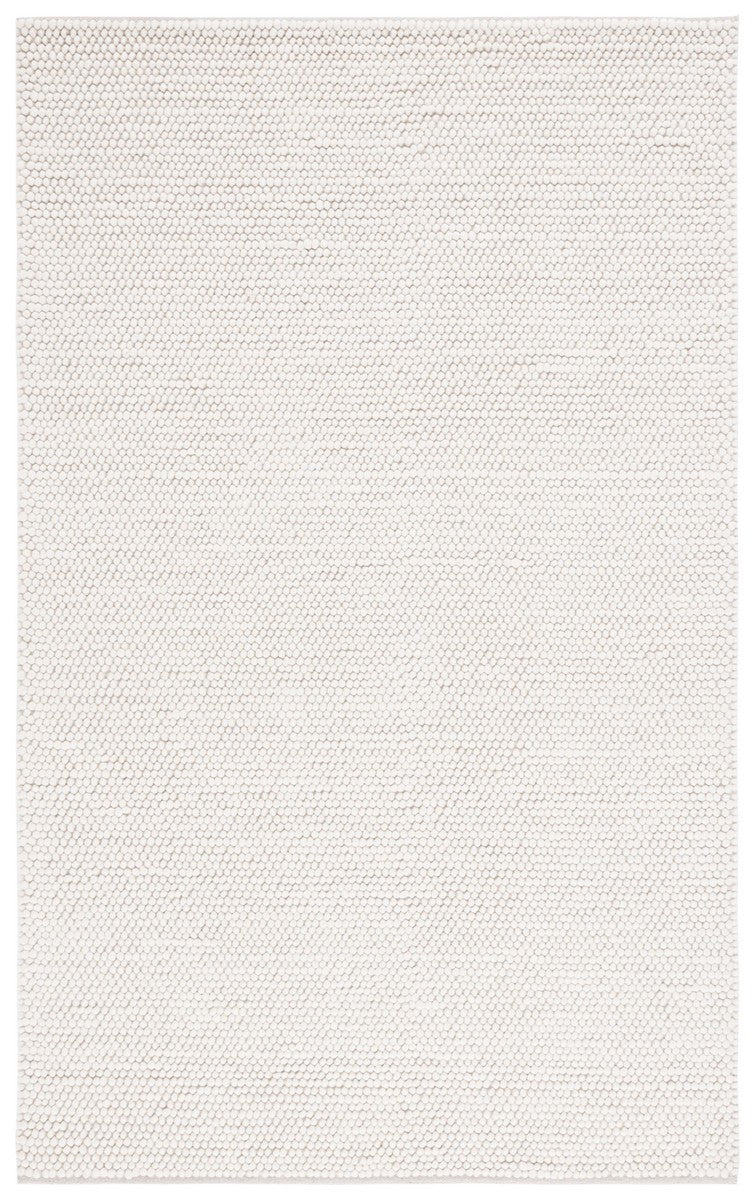 Safavieh Natura 220 Hand Woven Wool and Cotton Contemporary Rug Ivory NAT220A-4SQ