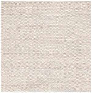 Safavieh Natura Luxurious Handwoven Area Rug: Timeless Elegance And Artisanal Craftsmanship For Your Home Ivory Wool And Cotton Nat220a-10sq