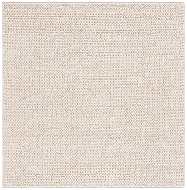 Safavieh Natura Hand-Woven Ivory Area Rug 8X10 Wool-Cotton Blend, Plush 3/4" Pile For Modern Scandinavian Rooms 6'-0" x 8'-0" NAT220A-68