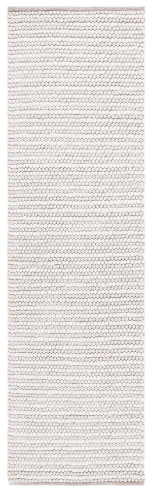 Safavieh Natura 220 Hand Woven Wool and Cotton Contemporary Rug Ivory / Beige NAT220B-4SQ