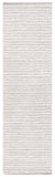 Safavieh Natura 220 Hand Woven Wool and Cotton Contemporary Rug Ivory / Beige NAT220B-4SQ