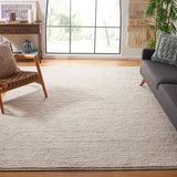 Safavieh Natura 220 Hand Woven Wool and Cotton Contemporary Rug Ivory / Beige NAT220B-4SQ
