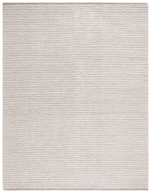 Safavieh Natura 220 Hand Woven Wool and Cotton Contemporary Rug Ivory / Beige NAT220B-4SQ
