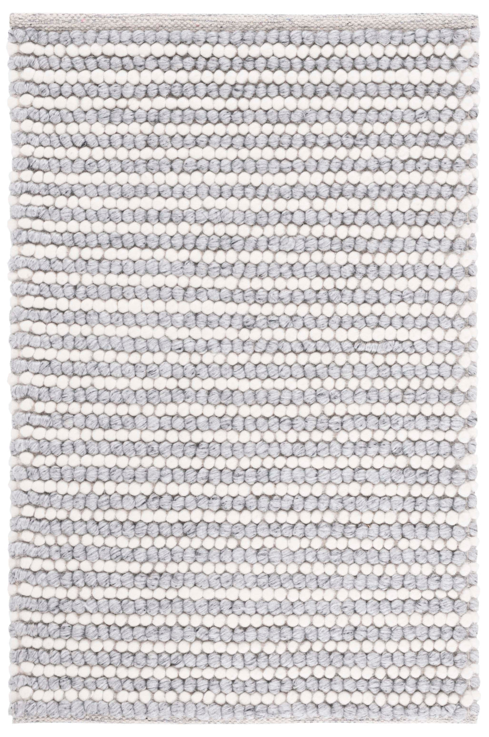 Safavieh Natura Exquisite Hand-woven Area Rug From India - Luxurious Wool & Cotton, Soft Pile, Versatile Style Ivory ,Grey Wool And Cotton Nat220f-29