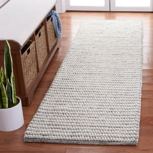 Safavieh Natura Exquisite Hand-woven Area Rug From India - Luxurious Wool & Cotton, Soft Pile, Versatile Style Ivory ,Grey Wool And Cotton Nat220f-29