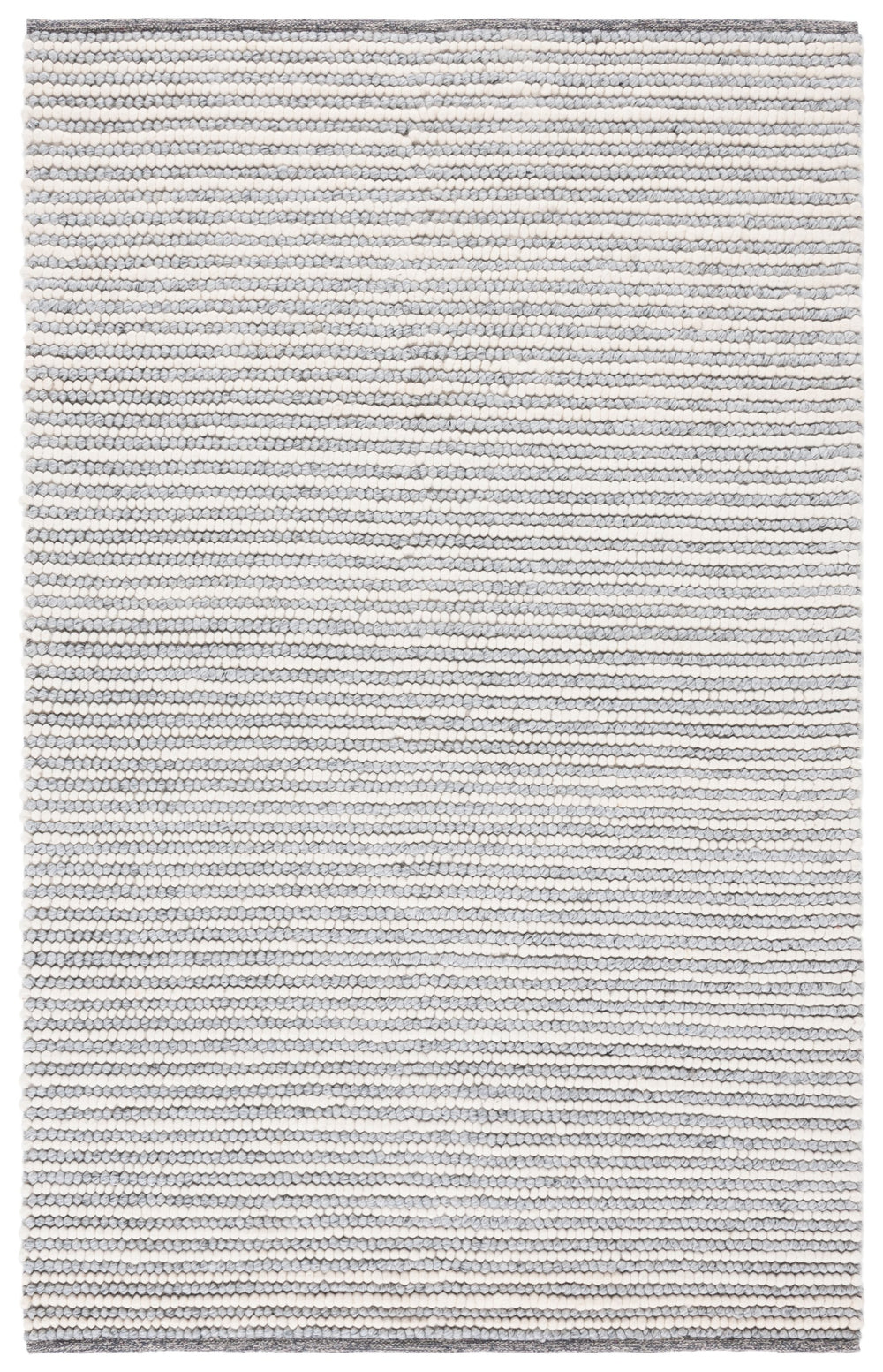 Safavieh Natura Exquisite Hand-woven Area Rug From India - Luxurious Wool & Cotton, Soft Pile, Versatile Style Ivory ,Grey Wool And Cotton Nat220f-29