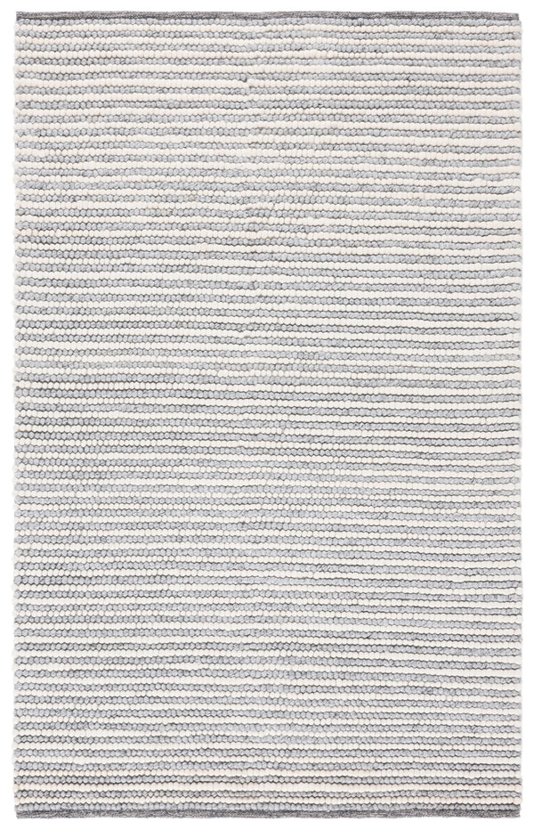 Safavieh Natura Exquisite Hand-woven Area Rug From India - Luxurious Wool & Cotton, Soft Pile, Versatile Style Ivory ,Grey Wool And Cotton Nat220f-29