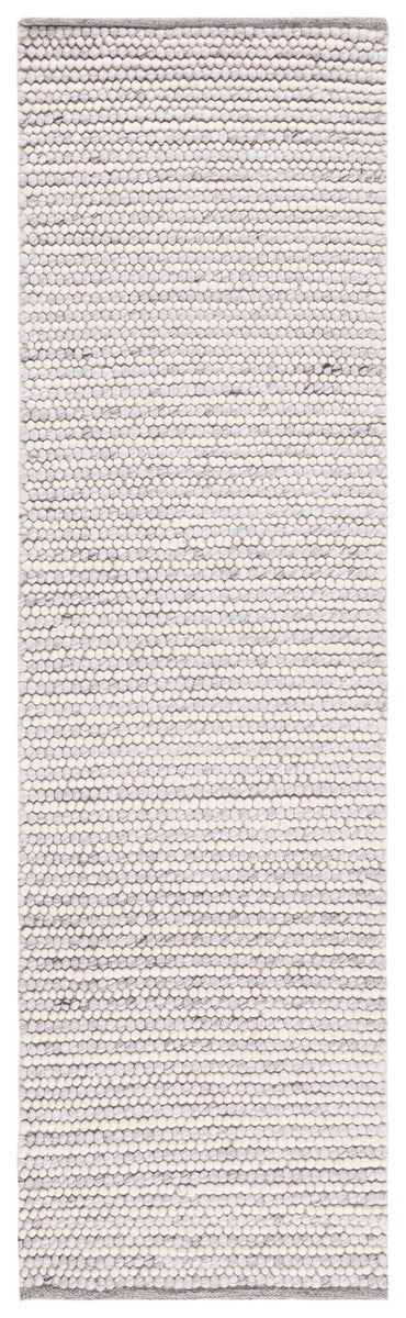 Safavieh Natura 220 Hand Woven Wool and Cotton Contemporary Rug Ivory / Light Grey NAT220G-10