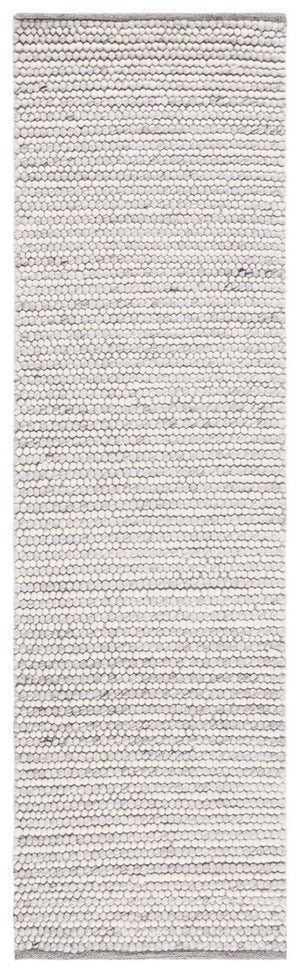 Safavieh Natura 220 Hand Woven Contemporary Rug Ivory / Light Grey 8' x 8' Square