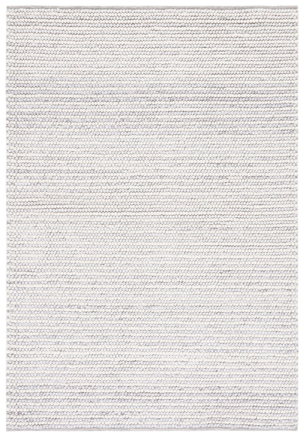Safavieh Natura Exquisite Hand-woven Area Rug From India - Luxurious Wool & Cotton, Soft Pile, Versatile Style Ivory ,Light Grey Wool And Cotton Nat220g-10sq