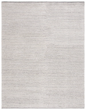 Safavieh Natura Exquisite Hand-woven Area Rug From India - Luxurious Wool & Cotton, Soft Pile, Versatile Style Ivory ,Light Grey Wool And Cotton Nat220g-10sq