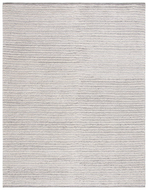 Safavieh Natura 220 Hand Woven Contemporary Rug Ivory / Light Grey 8' x 8' Square