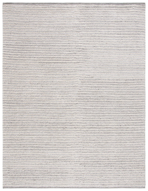 Safavieh Natura 220 Hand Woven Contemporary Rug Ivory / Light Grey 8' x 8' Square
