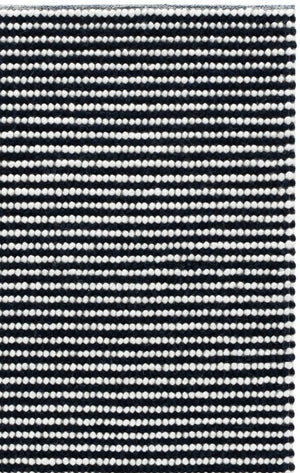 Safavieh Natura Hand Woven Wool Cotton Area Rug Solid Ivory Navy for Living Room Floors NAT220L-5