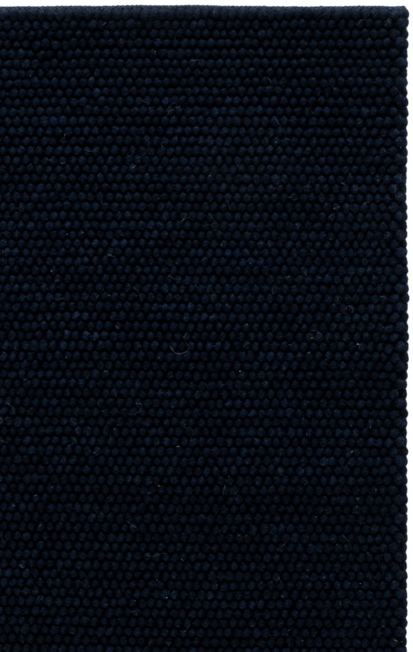 Safavieh Natura Hand Woven Wool Cotton Blend Solid Navy Area Rug for Living and Bedroom NAT220N-5