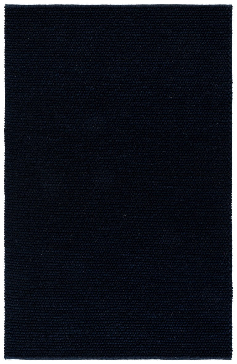 Safavieh Natura Hand Woven Wool Cotton Area Rug Plush Navy Pile for Living and Dining Rooms NAT220N-6