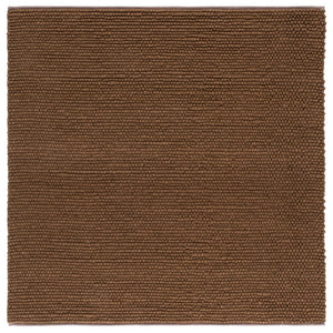 Safavieh Natura Hand Woven Wool Cotton Rug Earthy Rust Tones Artisan Square Living Room Accent NAT220P-6SQ