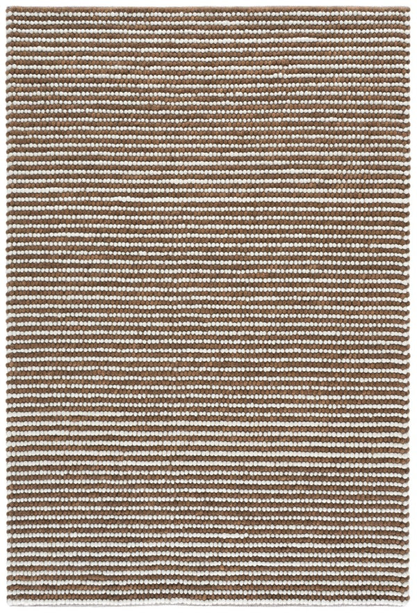 Safavieh Natura Hand Woven Wool Cotton Area Rug Earthy Ivory Tones for Living or Dining Rooms NAT220R-6