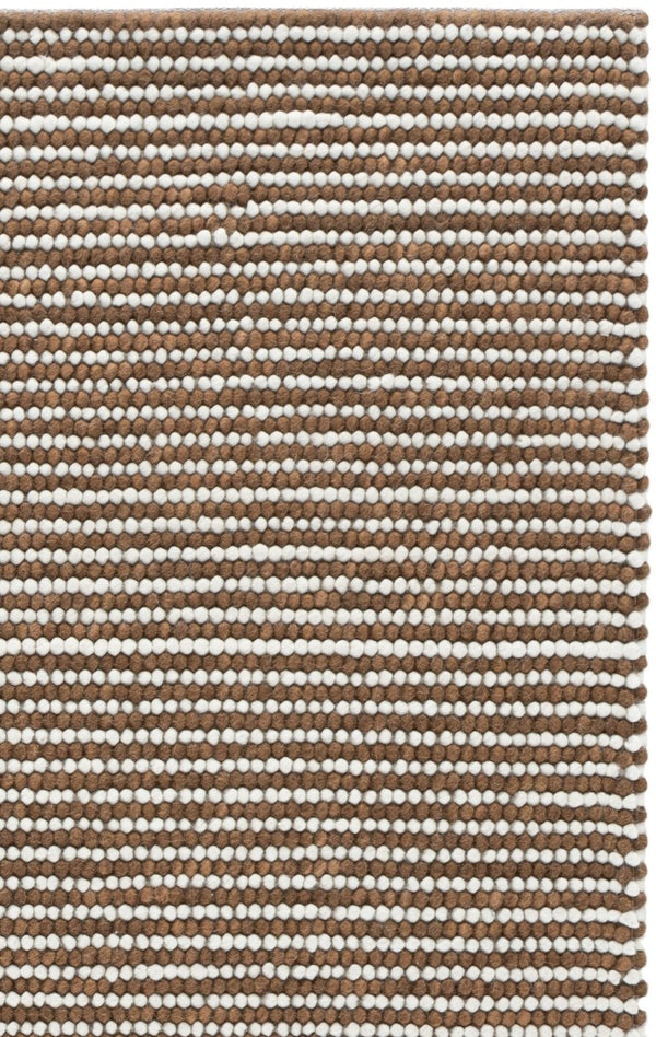 Safavieh Natura Hand Woven Wool Cotton Area Rug Earthy Ivory Tones for Living or Dining Rooms NAT220R-6