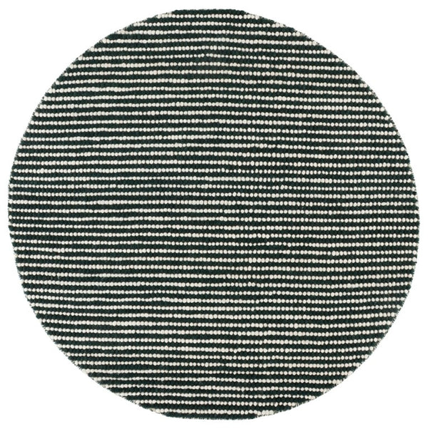 Safavieh Natura Handwoven Wool Cotton Round Area Rug Artisan Ivory Tonal Living Room Accent NAT220W-6R