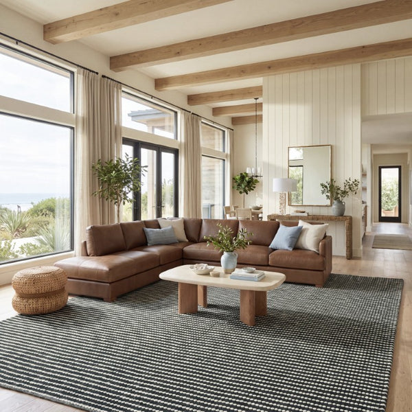 Safavieh Natura Hand-Woven Wool Cotton Blend Area Rug Soft Tonal Ivory Living Room Accent NAT220W-8