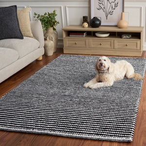 Safavieh Natura Hand Woven Wool Cotton Area Rug Ivory Tonal Solid for Living Room Bedroom NAT220X-6