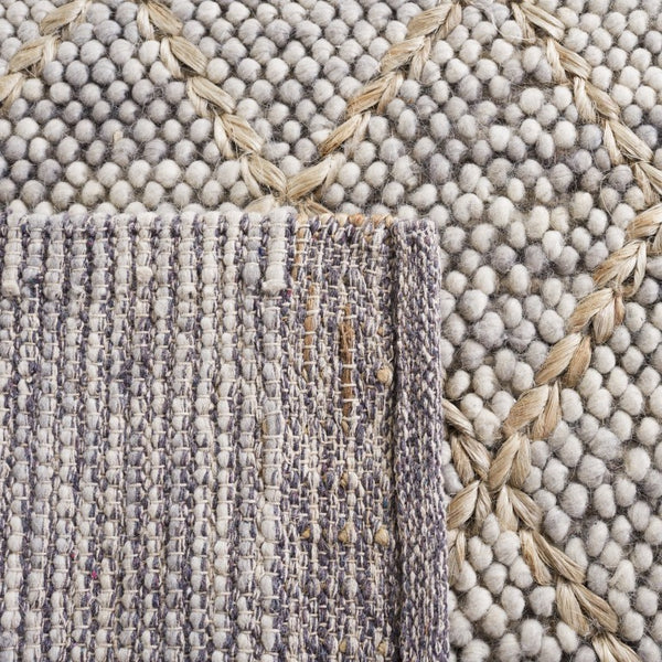 Safavieh Natura Handwoven Wool Cotton Diamond Lattice Area Rug for Modern Living Spaces NAT223G-68