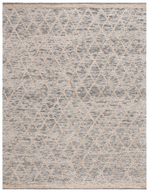 Safavieh Natura Handwoven Geometric Runner Rug - Elevate Your Home With Timeless Style And Comfort Light Grey ,Natural 80% Wool,20% Cotton Nat223g-213