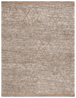 Safavieh Natura Handwoven Area Rug - Timeless Geometric Design In Elegant Teal And Natural Tones For Your Home Brown ,Natural 80% Wool,20% Cotton Nat223t-6sq